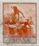 Sellos de Europa - Espa�a -  1 peseta 1958