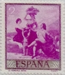 Stamps Spain -  2  pesetas 1958