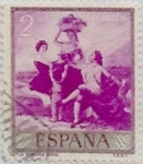 Stamps Spain -  2  pesetas 1958