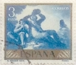 Sellos de Europa - Espa�a -  3  pesetas 1958