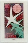 Stamps Spain -  80 céntimos  1958