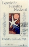 Sellos de Europa - Espa�a -  3 pesetas 1958