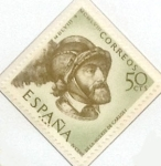 Stamps Spain -  50 céntimos 1958