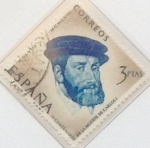 Sellos de Europa - Espa�a -  3 pesetas 1958