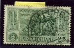 Stamps Italy -  50 Aniversario de la muerte de Garibaldi. Batalla de Calatafimi