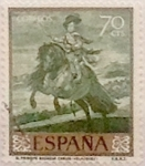 Stamps Spain -  70 céntimos 1959