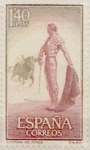 Stamps Spain -  1,40  pesetas 1960