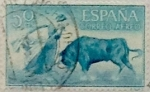 Stamps Spain -  50 céntimos 1960
