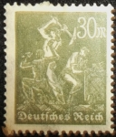 Stamps Germany -  Mineros