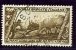 Stamps Italy -  10º Aniversario de la marcha sobre Roma. Para que en Italia haya pan para todos