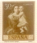 Stamps Spain -  50 céntimos 1960