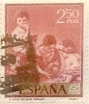 Stamps Spain -  2,50 pesetas 1960