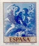 Stamps Spain -  3 pesetas 1960