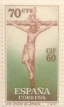 Stamps Spain -  70 céntimos 1960