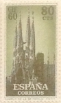Sellos de Europa - Espa�a -  80 céntimos 1960