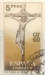 Stamps Spain -  5 pesetas 1960