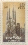 Sellos de Europa - Espaa -  10 pesetas 1960