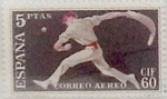 Stamps Spain -  5 pesetas 1960