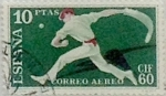 Stamps Spain -  10 pesetas 1960