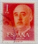 Stamps Spain -  1 peseta 1960