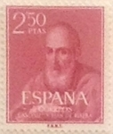 Stamps Spain -  2,50 pesetas 1960