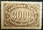 Stamps Germany -  Numeral