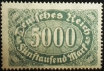 Stamps Germany -  Numeral