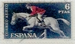 Stamps Spain -  6 pesetas 1960