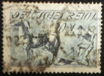 Stamps Germany -  Sembrador con caballo