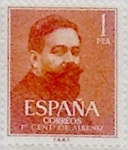 Stamps Spain -  1 peseta 1960