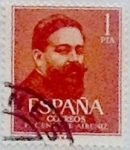 Stamps Spain -  1 peseta 1960