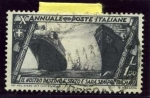 Stamps Italy -  10º Aniversario de la marcha sobre Roma. Nuestro destino es y será el mar
