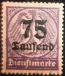 Stamps Germany -  Numeral-Aguila
