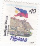Stamps Philippines -  Casa típica