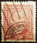 Stamps Germany -  Heinrich Von Stephan