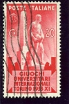Stamps Italy -  Juegos Internacionales Universitarios en Turin