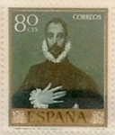Sellos de Europa - Espa�a -  80 céntimos 1961