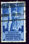 Stamps Italy -  Juegos Internacionales Universitarios en Turin