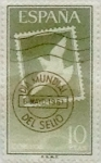Stamps Spain -  10 peseta 1961