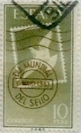 Stamps Spain -  10 peseta 1961