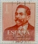 Stamps Spain -  1 peseta 1961