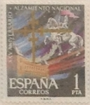 Sellos de Europa - Espaa -  1 peseta 1961