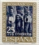 Sellos de Europa - Espa�a -  25 céntimos 1961