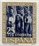 Sellos de Europa - Espaa -  25 céntimos 1961