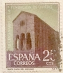 Stamps Spain -  25 céntimos 1961