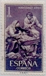 Stamps Spain -  1 peseta 1961