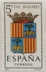 Stamps Spain -  5 pesetas 1962