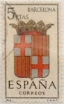 Sellos de Europa - Espa�a -  5 pesetas 1962