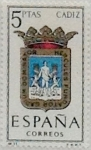 Stamps Spain -  5 pesetas 1962