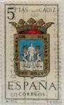 Stamps : Europe : Spain :  5 pesetas 1962